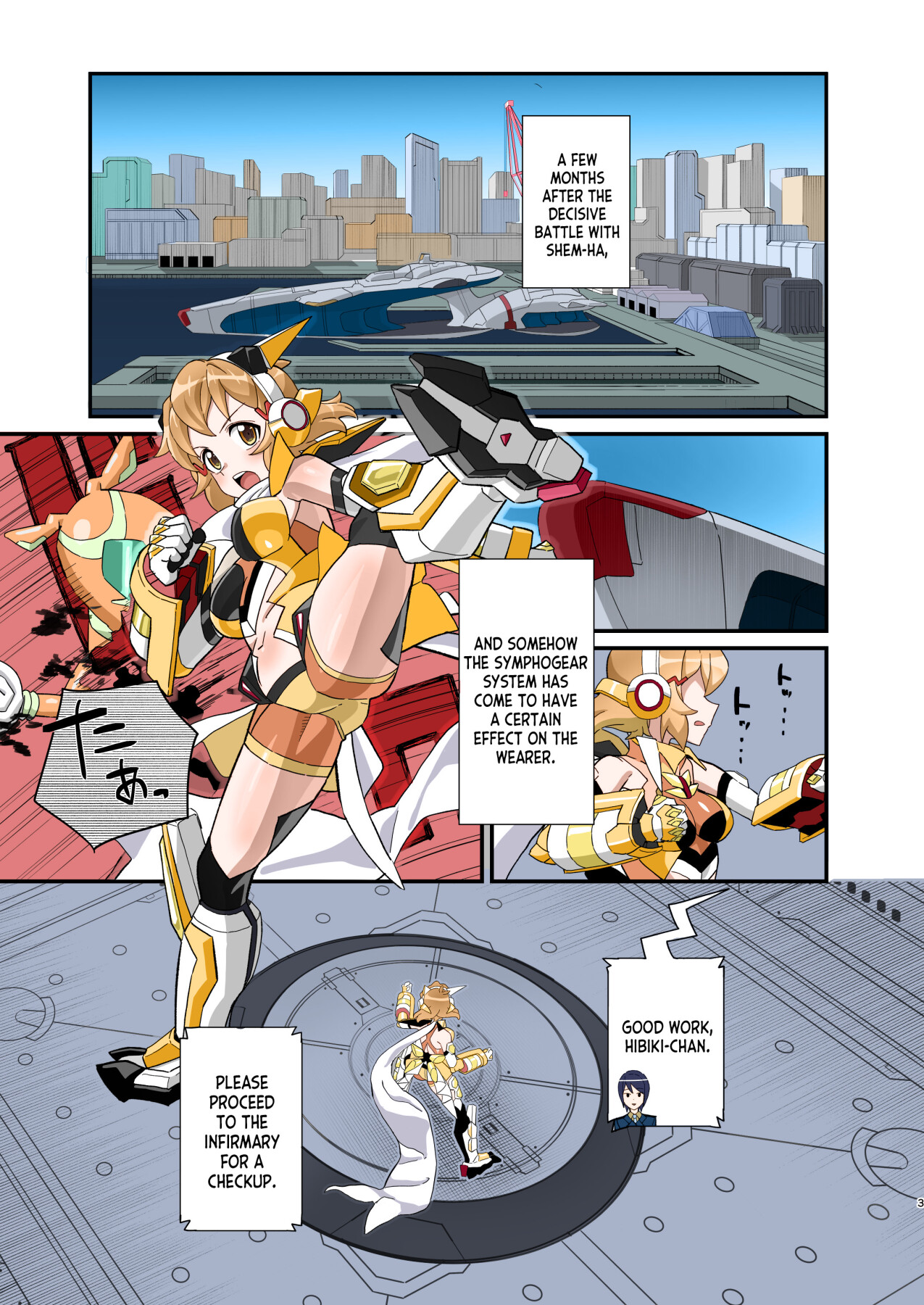 Hentai Manga Comic-Lewd Battle Dress-Read-2